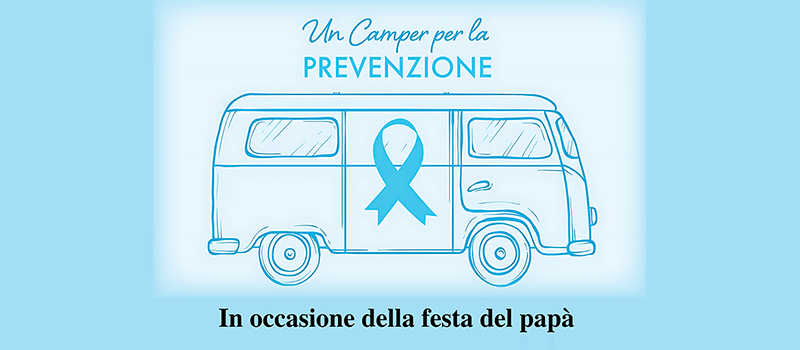 PSA TEST gratuito, un camper per la prevenzione